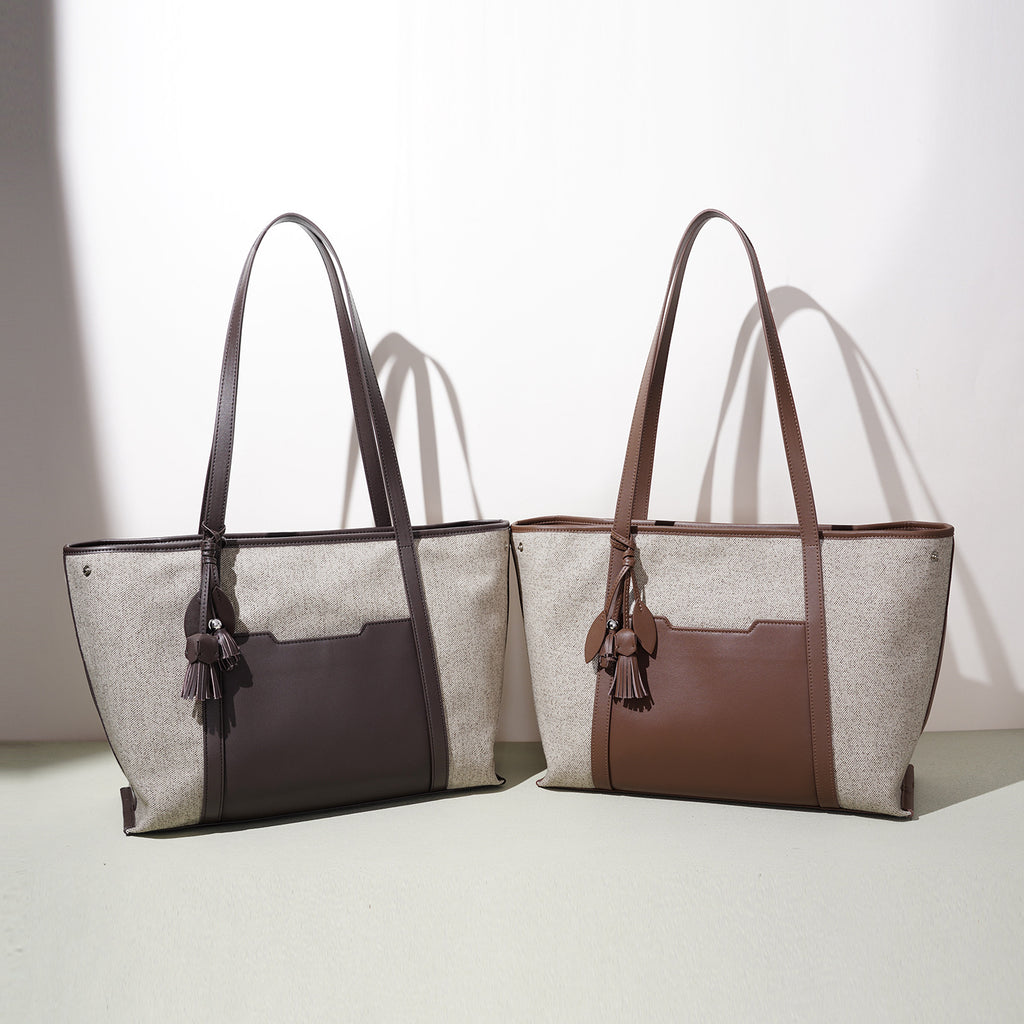 Sac porté épaule urbain en cuir - vue 2