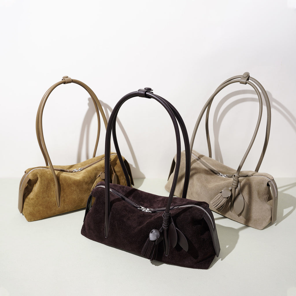 Sac oreiller mat en cuir - vue 9