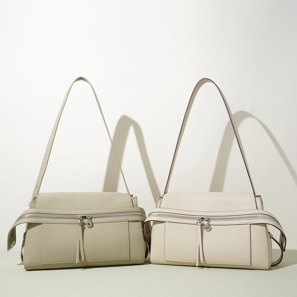 Sac bandoulière Minimaliste en cuir - vue 7