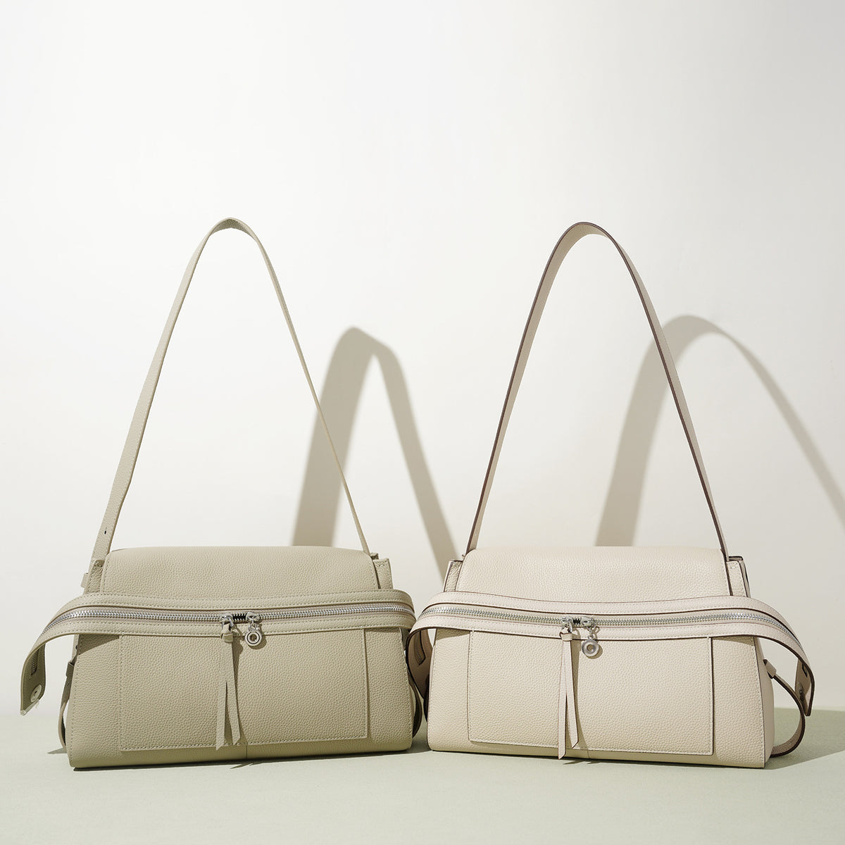 Sac bandoulière Minimaliste en cuir - vue 7