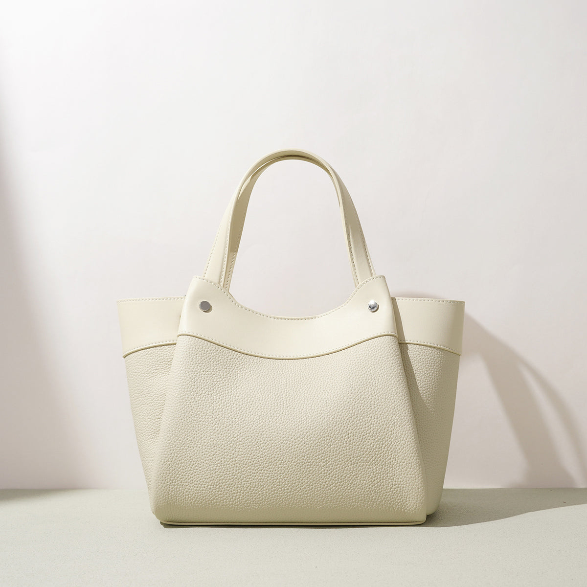 Cabas bandoulière Rétro en cuir