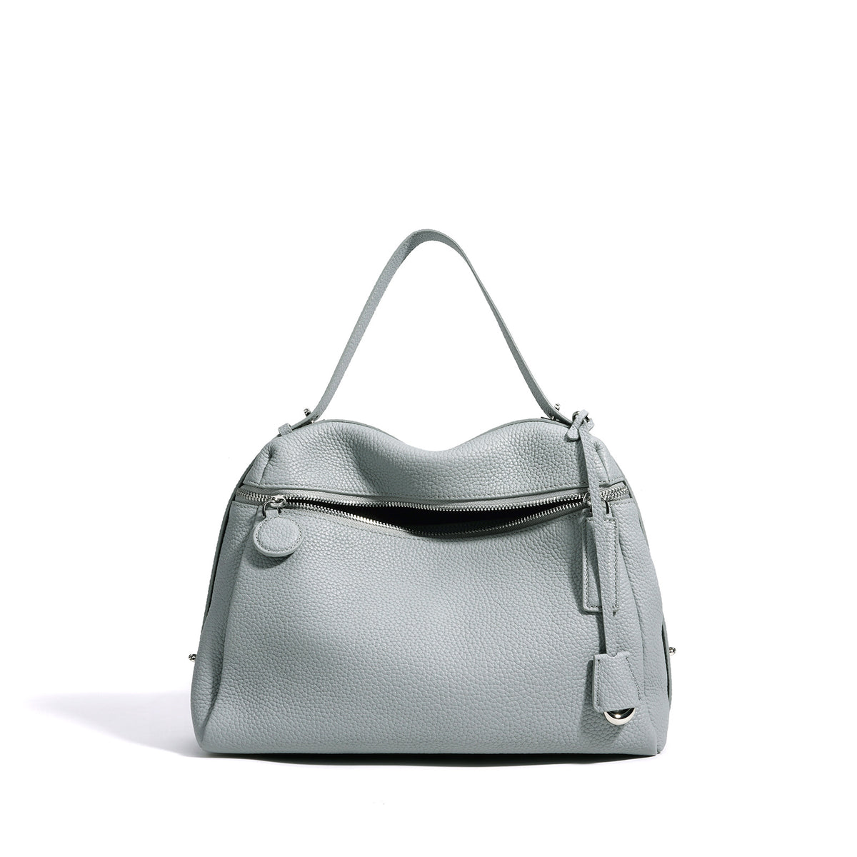 Sac bandoulière grande capacité en cuir - vue 7