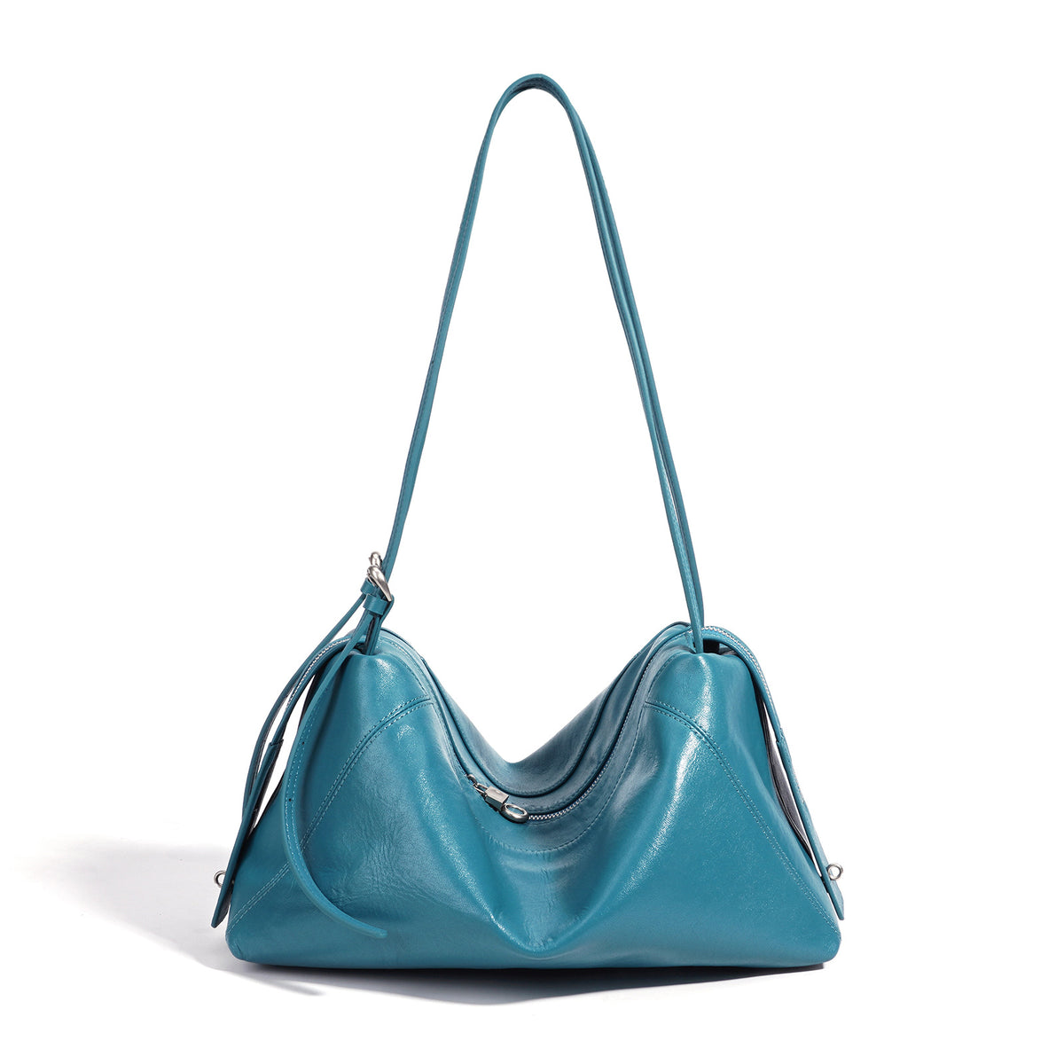 Sac épaule minimaliste en cuir style coréen - vue 4