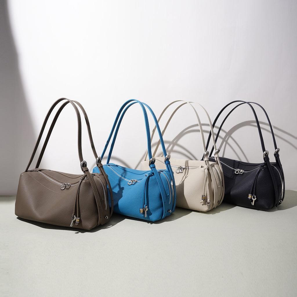 Sac oreiller en cuir automne-hiver - vue 7