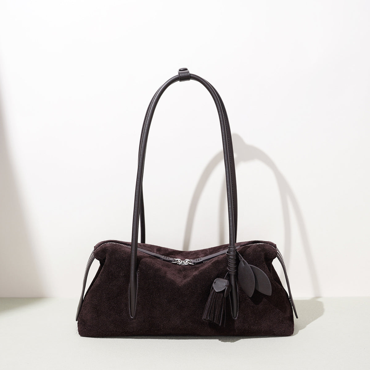 Sac oreiller mat en cuir
