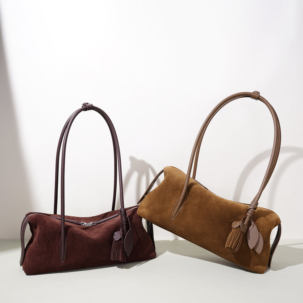 Sac oreiller mat en cuir - vue 6